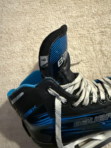 Bauer GSX Hockey Goalie Skates Regular Width 9 (Used)