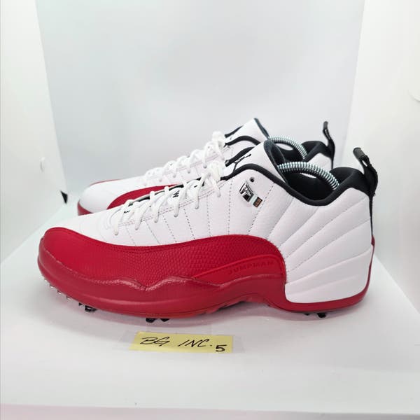 Nike Air Jordan 12 Retro Low Golf Shoes Men's sz 10 / DH4120-161