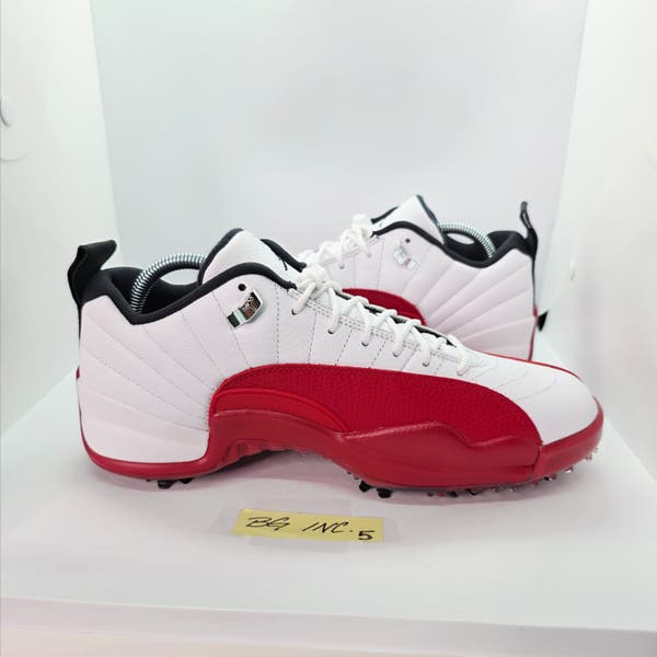 Nike Air Jordan 12 Retro Low Golf Shoes Men's sz 10 / DH4120-161