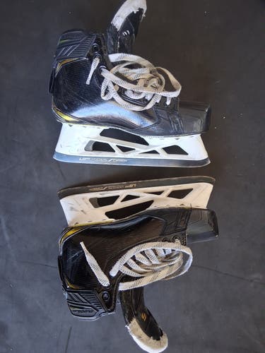 Bauer Supreme 2S Pro Hockey Goalie Skates 7.5 (Used)