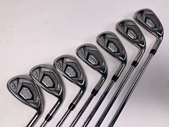 Callaway Rogue Iron Set 4-PW True Temper XP 95 ST15 S300 Regular Steel Mens RH