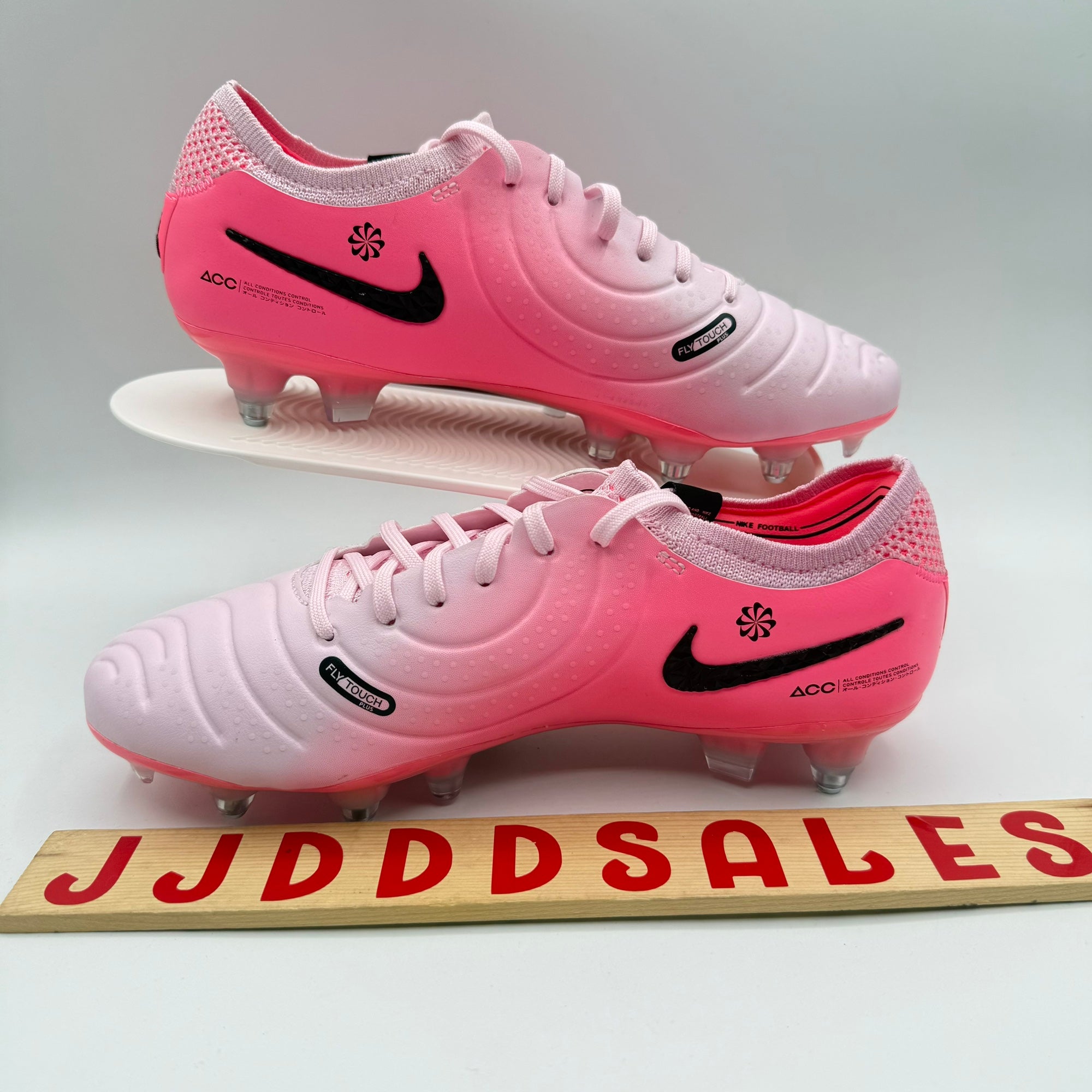 Nike Tiempo Legend 10 Elite SG Pro AC Pink White Soccer Cleats Mens Size 7 NEW Nike Tiempo Legend 10 Pro Firm Ground Cleats Soccer DV4333  main image 2