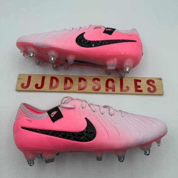 Nike Tiempo Legend 10 Elite SG Pro AC Soccer Cleats Pink 