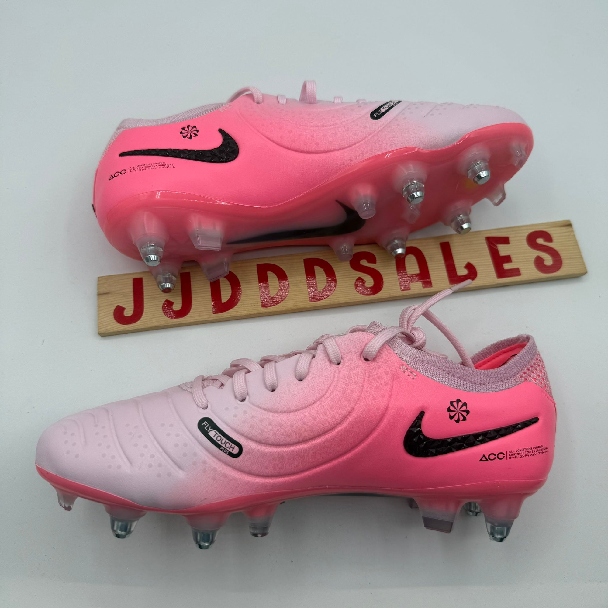 Nike Legend 10 Elite SG Pro ACC Size 8.5 Pink FN7277-601 Soccer Cleats New Nike Legend 10 Elite SG Pro ACC Soccer Cleats Pink Men main image 3