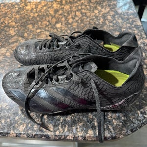 Men's Size M 10.0 (W 11.0) Adidas Adizero Electric Low Top Molded Cleats (Used)