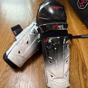 Junior CCM JetSpeed FT8 12" Shin Pads (Used)