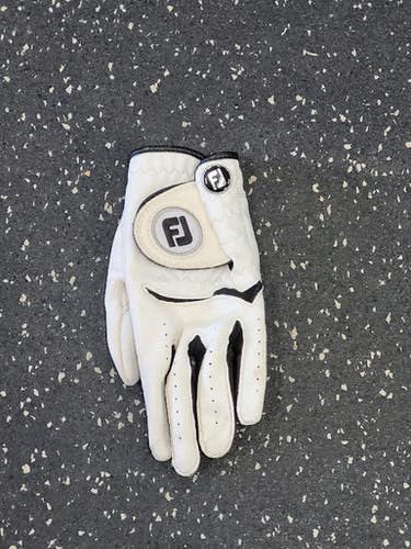 Used Foot Joy Jr Golf Glove White XS 11849-S000037949