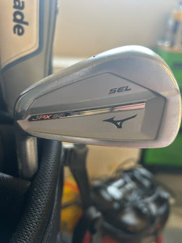 Men's 2021 Mizuno JPX 921 SEL Left Hand Iron Set Stiff Flex (8 Clubs) #4 - #9, PW, GW Steel Shaft (U