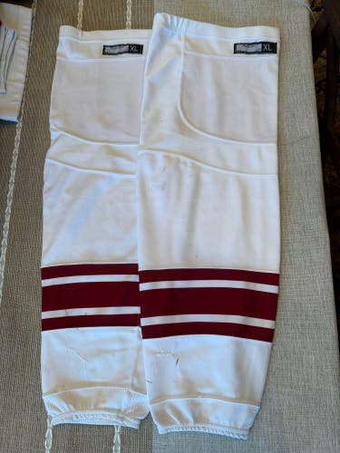 Phoenix Coyotes XL Pro Stock Reebok Edge Socks  (Used)