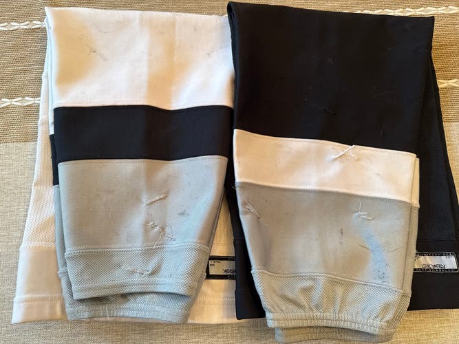 Manchester Monarchs Home and Away Pro Stock Reebok Edge Socks  (Used)