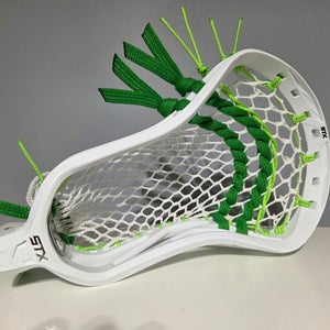 ATTACK POCKET: New STX SURGEON White 1K Any Custom Stringing  ECD HERO 4.0 MESH