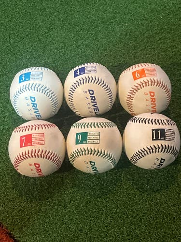 Driveline leather weighted ball set like new