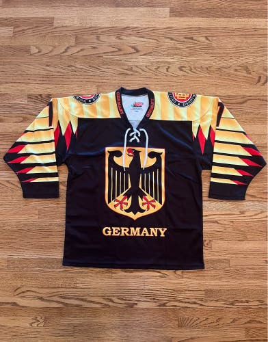 Team Germany Youth Large/XL Hockey Jersey (Used)
