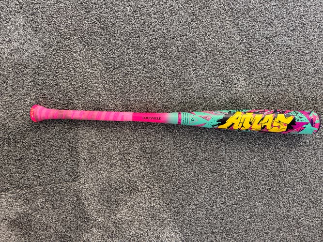 2026 Louisville Slugger Atlas Alloy BBCOR Certified Bat (-3) 28 oz 31" (Used)