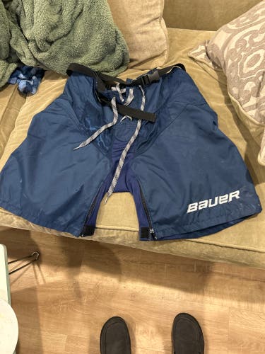 Blue Medium Bauer Pant Shell (Used)