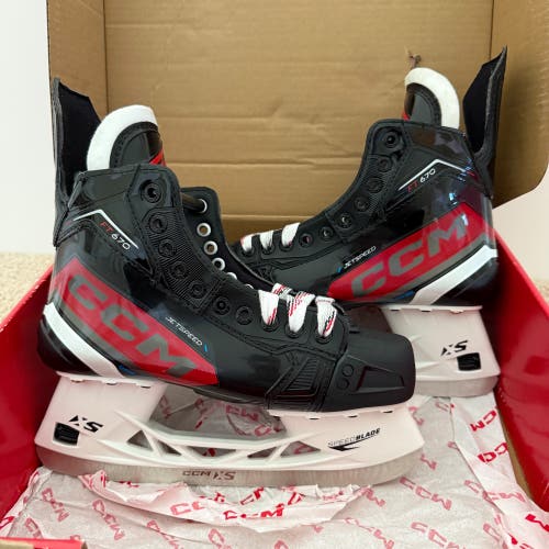 Brand New CCM Jetspeed FT670 Senior Ice Skates Size 7 Regular