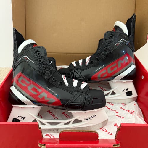 Brand New CCM Jetspeed FT670 Ice Skates Intermediate Size 4
