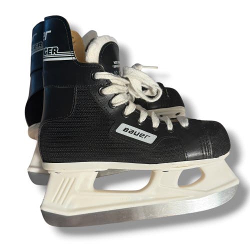 Bauer Challenger Youth Hockey Skates Size 12 Wide DD 221mm Vintage Made in Canada