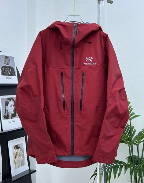 Arc'teryx Alpha SV Gore-Tex Pro Jacket Red Waterproof Shell Hooded Size L