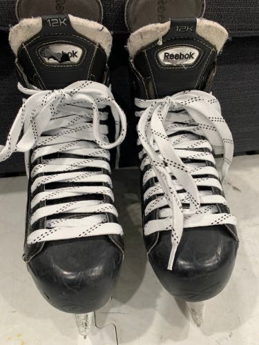 Reebok 12K Hockey Skates Regular Width 9 (Used)