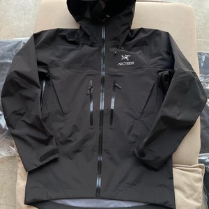 Arc'teryx Alpha SV Gore-Tex Pro Jacket Black Waterproof Shell Hooded Size L