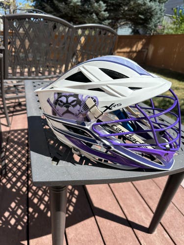 PLL Game Worn Waterdogs Helmet