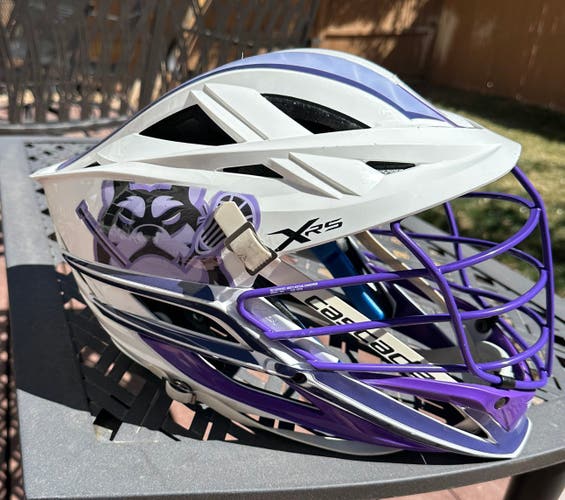 PLL Game Worn Waterdogs Helmet