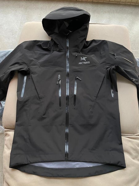 Arc'teryx Alpha SV Gore-Tex Pro Jacket Black Waterproof Shell Hooded Size M