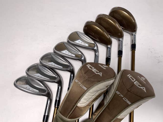 Adams Idea A7 OS Iron Set 4-PW+SW 50g Ladies Graphite Womens RH