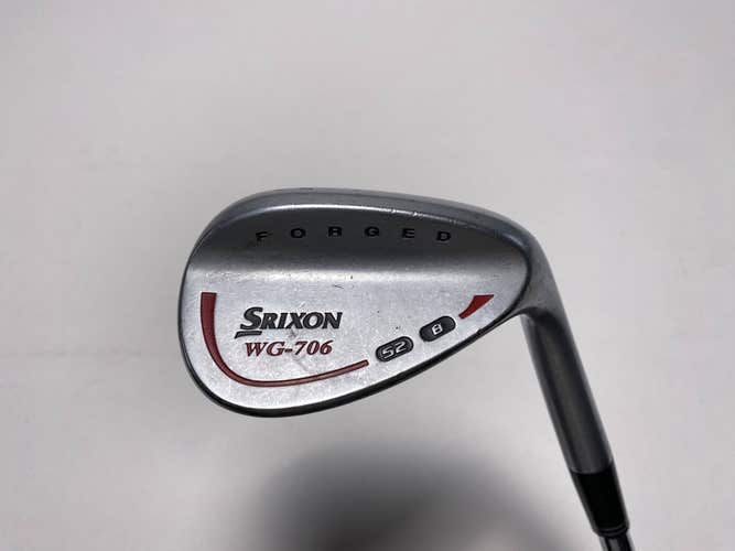 Srixon WG 706 Gap Wedge GW 52* 8 Bounce True Temper Wedge Steel Mens RH