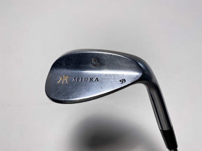 Miura Forged Lob Wedge LW 59* KBS Tour-V Extra Stiff Steel Mens RH