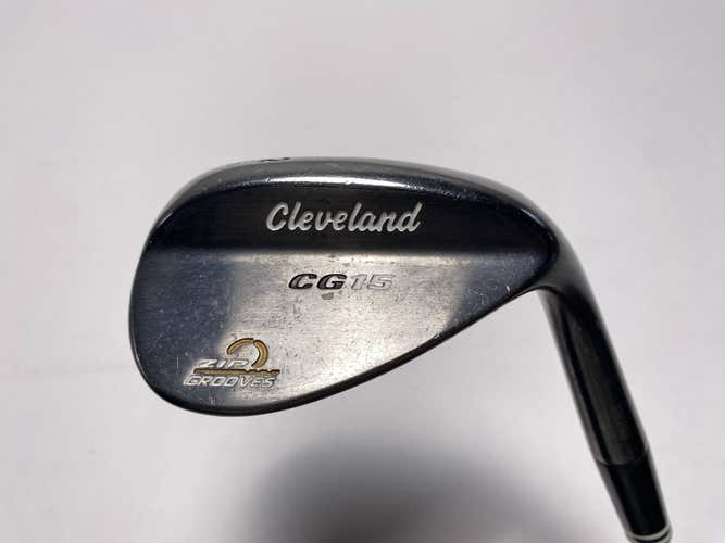 Cleveland CG15 Black Pearl Gap Wedge GW 52* 10 Bounce Traction Wedge RH