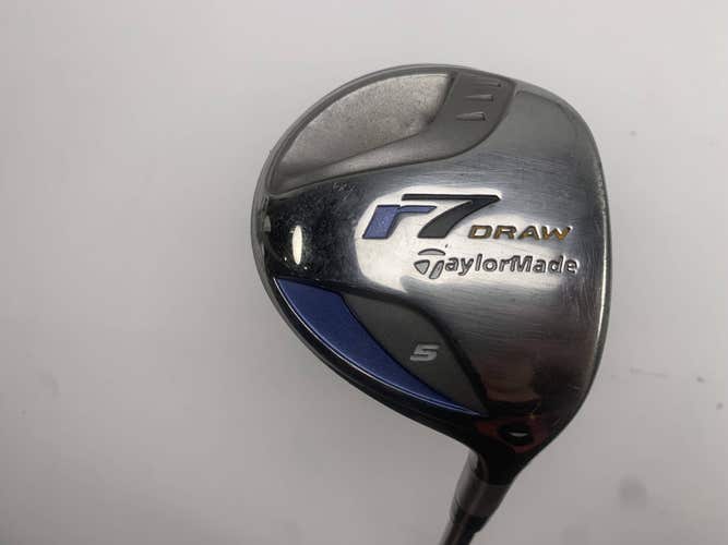 TaylorMade R7 Draw 5 Fairway Wood 18* REAX 50g Ladies Graphite Womens RH