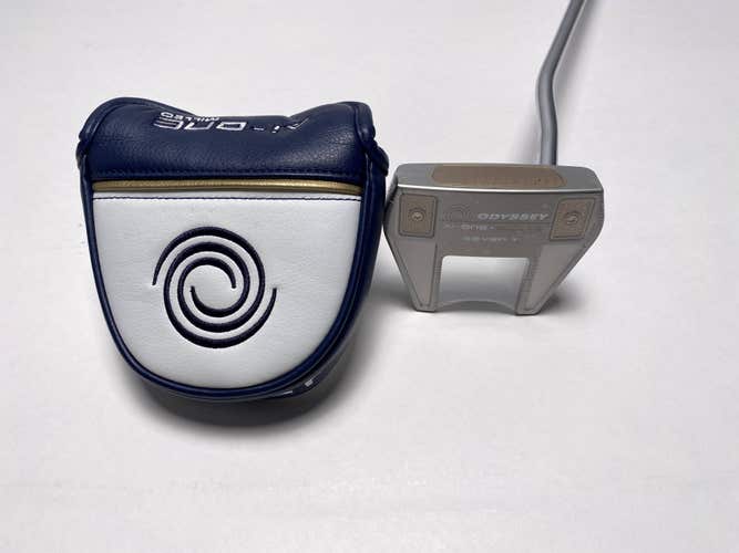 Odyssey Ai-ONE Silver Milled Seven T Putter 35" Mens RH HC NEW