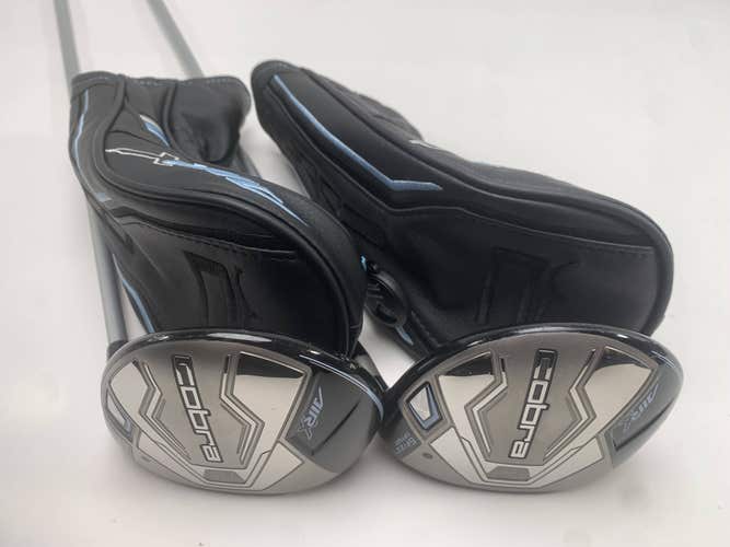 Cobra Air X 2023 3 & 5 Fairway Wood Set 19* 22* Ultralite 45g Ladies RH HC