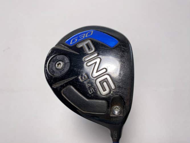 Ping G30 3 Fairway Wood 14.5* TFC 419 Soft Regular Senior Graphite Mens RH