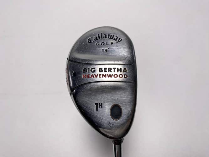 Callaway Big Bertha Heavenwood 1 Hybrid 14* Big Bertha Uniflex Steel Mens RH