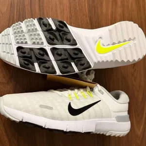 Nike Free Golf White Mens Sz 11 Wide Spikeless Golf Shoes Next Nature FQ7875-101