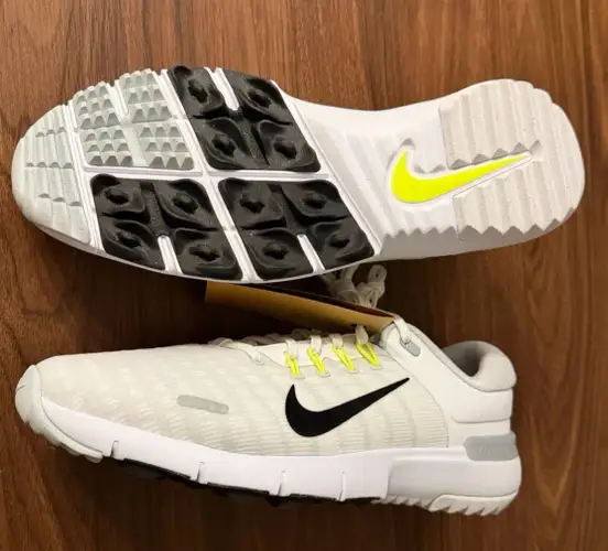 Nike Free Golf White Mens Sz 11 Wide Spikeless Golf Shoes Next Nature FQ7875-101