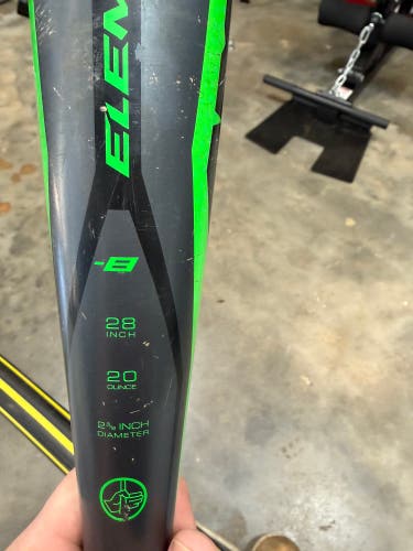 2018 AXE Element Alloy USABat Certified Bat (-8) 20 oz 28" (Used)