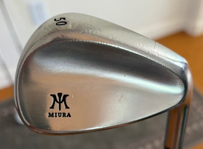 Miura Milled Tour Right Handed Wedge Regular Flex 50 Degree Steel Shaft (Used)