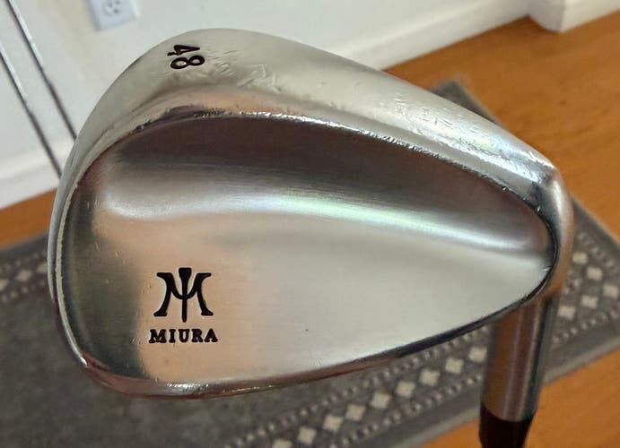 Miura Milled Tour Right Handed Wedge Regular Flex 46 Degree Steel Shaft (Used)