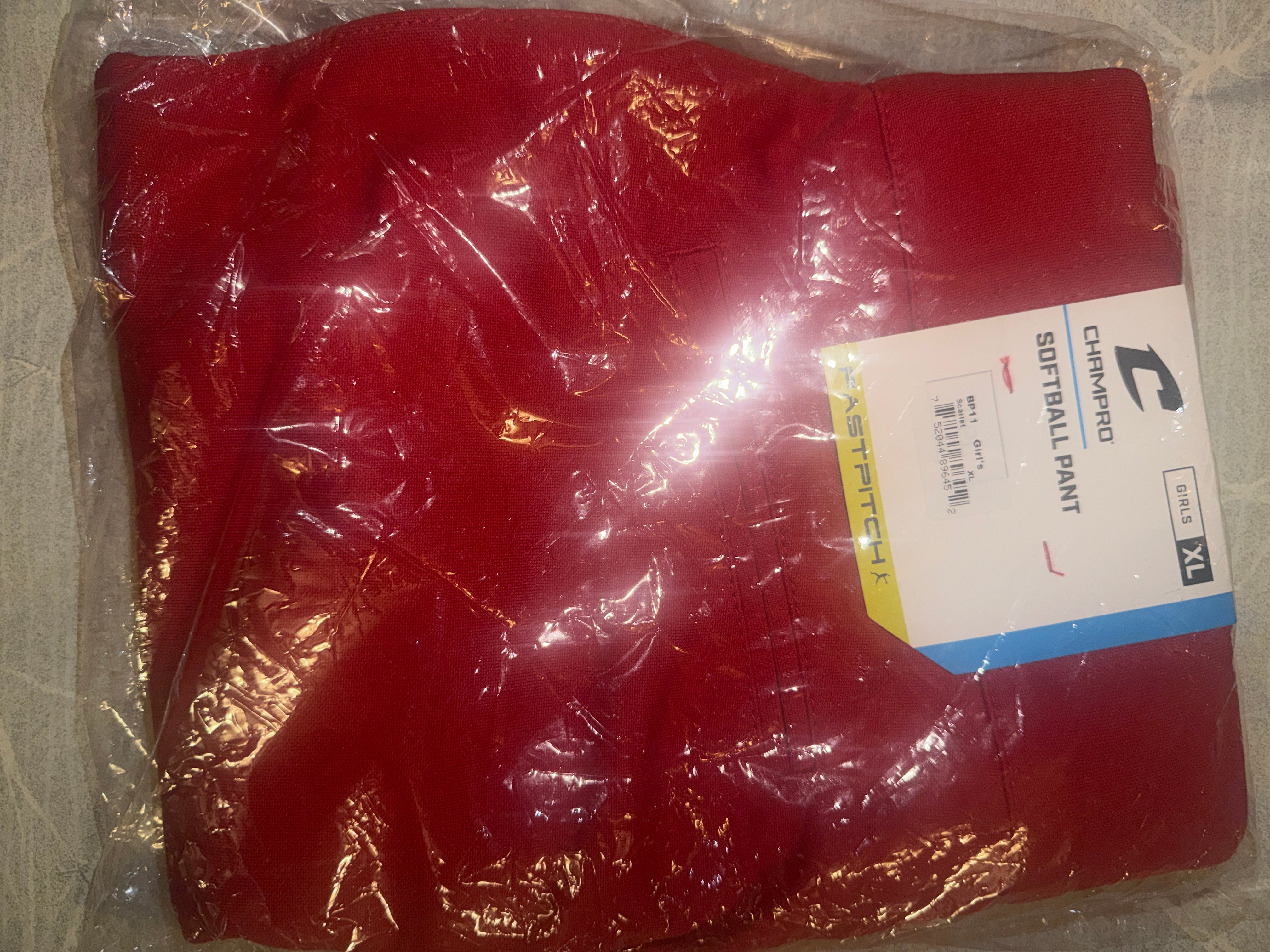 Culotte De Softball Femme CHAMPRO - Rouge - Taille XL - Occasion