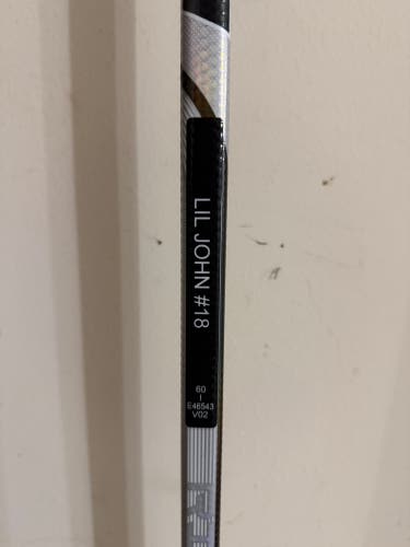 Intermediate CCM Ribcor Trigger 9 Pro white Right Handed Hockey Stick P28 65 Flex Pro Stock (New)