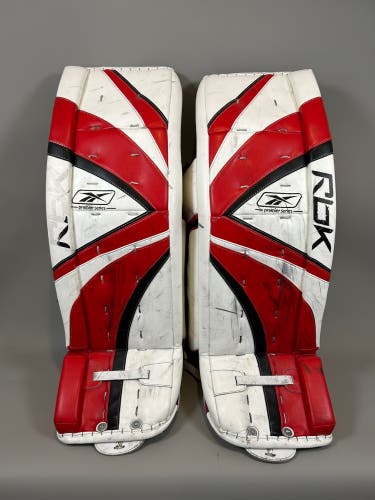 NHL Phoenix Coyotes Goalie Goaltender Pads - Mike Morrison 2006-2007 Season Vintage Authentic