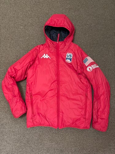 US ski team Kappa Red Men's Adult Large Jacket