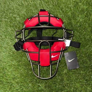 New Nike Titanium Catcher Mask Red