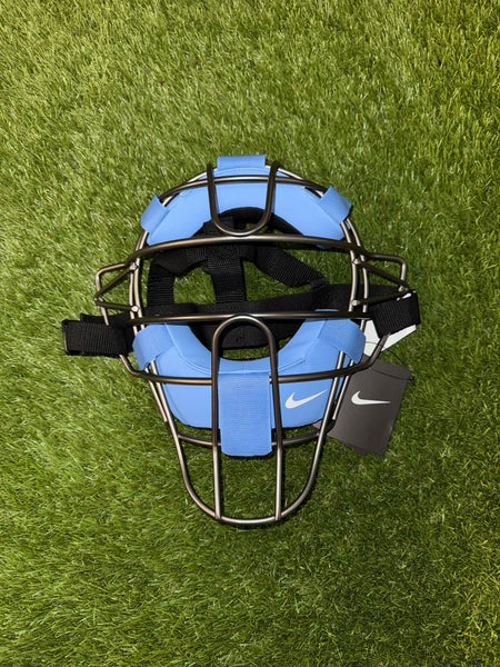 New Nike Titanium Catcher Mask Blue