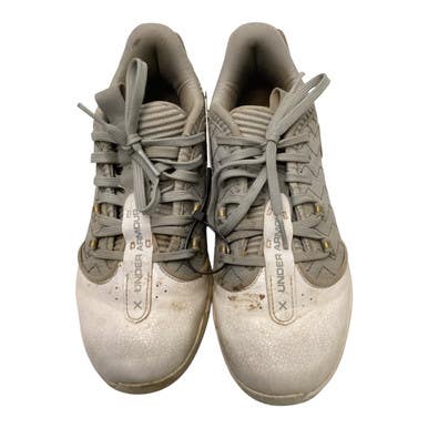 Used Under Armour BRYCE HARPER BB/SB Cleats Grey Junior 05 11443-S000204165