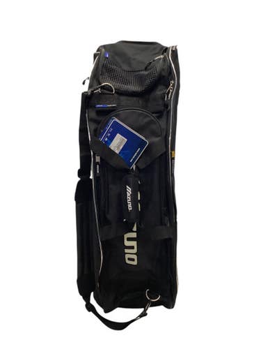 Used Mizuno VINTAGE BB/SB Player Carry Bag Black 11443-S000202943
